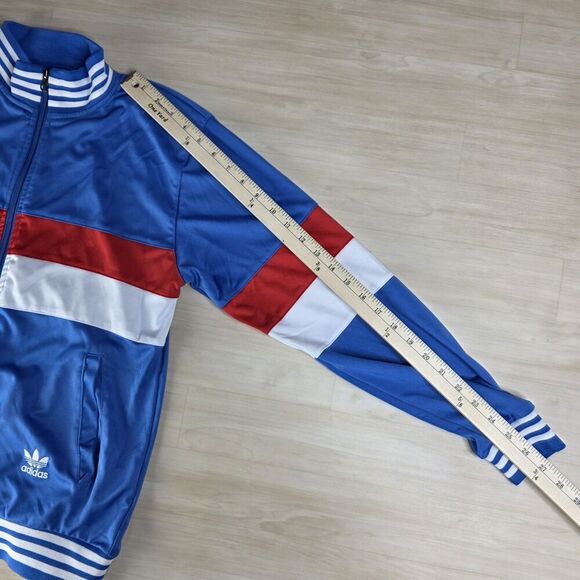 Vintage ADIDAS Track Jacket Philippines Manny Pacquiao Red Blue Flag Zip Medium - Picture 5 of 14